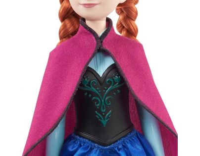 Mattel Frozen panenka Anna v modročerných šatech 29 cm