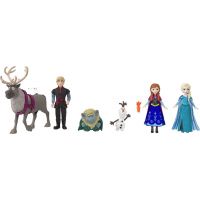 Mattel Frozen Pohádkový příběh malé panenky Anna a Elsa s kamarády 2