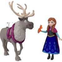 Mattel Frozen Pohádkový příběh malé panenky Anna a Elsa s kamarády 3