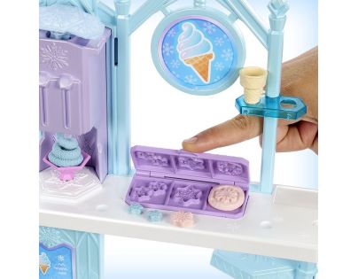 Mattel Frozen zmrzlinový stánek s Elsou a Olafem herní set