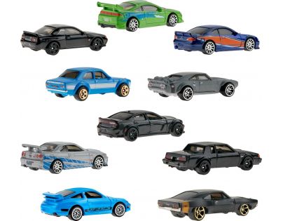 Mattel Hot Wheels Tematický angličák Rychle a zběsile 10 ks