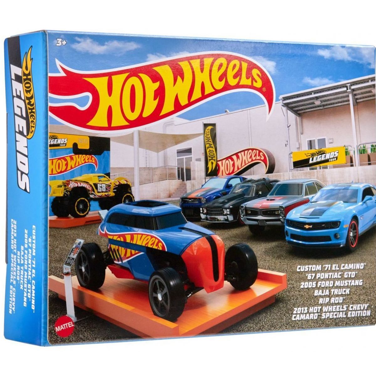 Mattel Hot Wheels 6 ks Tematický angličák legendy HLK50