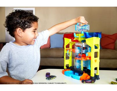Mattel Hot Wheels City Color Shifters akční automyčka