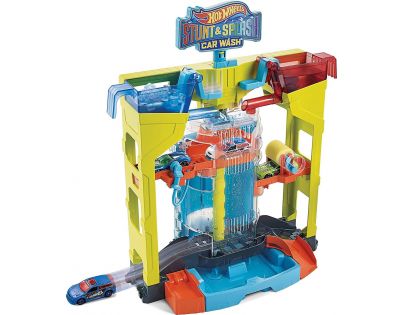 Mattel Hot Wheels City Color Shifters akční automyčka