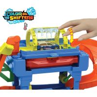 Mattel Hot Wheels City Color shifters automyčka s otočným tunelem - Poškozený obal 3
