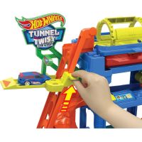 Mattel Hot Wheels City Color shifters automyčka s otočným tunelem 2