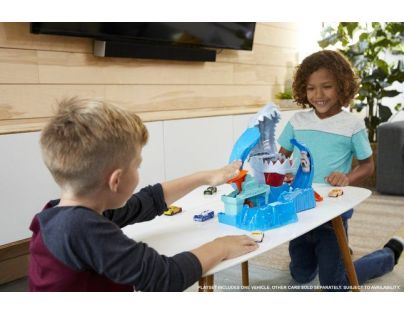 Mattel Hot Wheels city color shifters robo žralok útočí