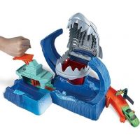 Mattel Hot Wheels city color shifters robo žralok útočí 5