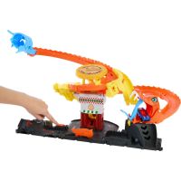Mattel Hot Wheels City Hladová kobra útočí na pizzerku - Poškozený obal 5