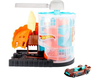 Mattel Hot Wheels City Postav město Zmrzlina