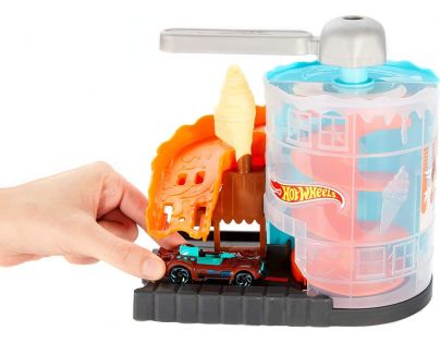 Mattel Hot Wheels City Postav město Zmrzlina