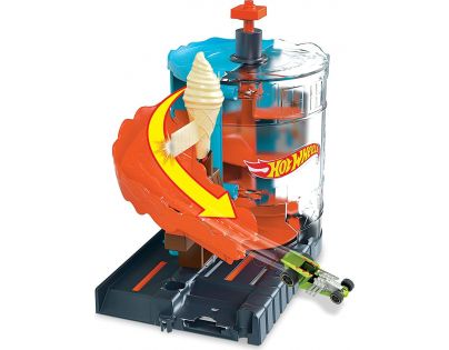 Mattel Hot Wheels City Postav město Zmrzlina