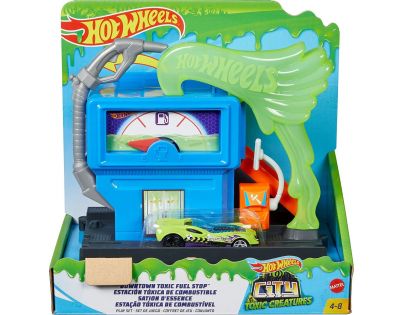Mattel Hot Wheels City Postav město Toxická stanice