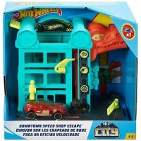 Mattel Hot Wheels City Postav město Únik z garáže 2