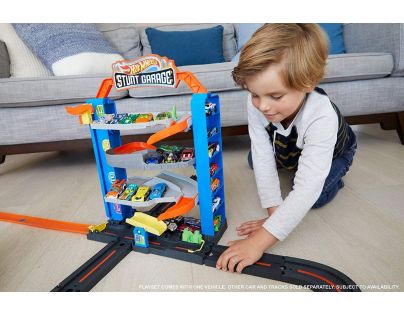 Mattel Hot Wheels city přenosná garáž