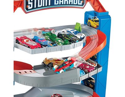 Mattel Hot Wheels city přenosná garáž