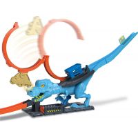 Mattel Hot Wheels City Smyčka se žravým T-Rexem 92 cm 3