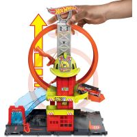 Mattel Hot Wheels City Super Hasičská stanice se smyčkou 5