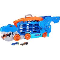 Mattel Hot Wheels City T-Rex tahač se světly a zvuky - Poškozený obal