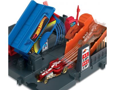 Mattel Hot Wheels City Zábava ve městě Fuel Station Shift