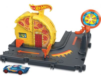 Mattel Hot Wheels City Zábava ve městě Speed Pizza Pick-Up