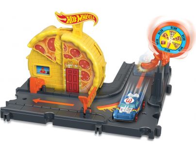 Mattel Hot Wheels City Zábava ve městě Speed Pizza Pick-Up