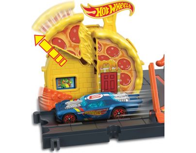 Mattel Hot Wheels City Zábava ve městě Speed Pizza Pick-Up