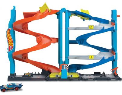 Mattel Hot Wheels City Závodní věž 64 cm