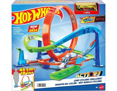 Mattel Hot Wheels Extrémní hyper smyčka