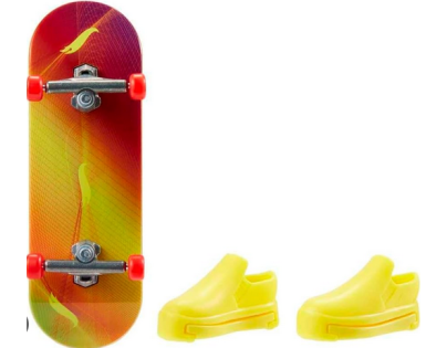 Mattel Hot Wheels fingerboard a boty 10,5 cm Color Wave Mattel Hot Wheels fingerboard a boty 10,5 cm Color Wave