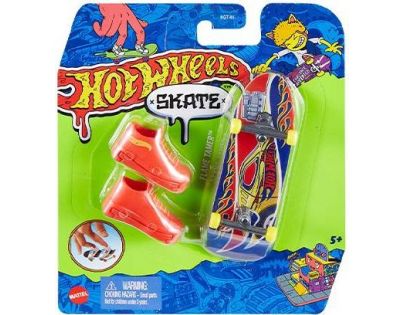 Mattel Hot Wheels fingerboard a boty 10,5 cm Flame Tamer