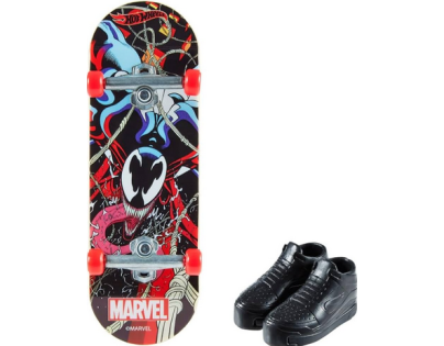 Mattel Hot Wheels fingerboard a boty 10,5 cm Venom Mattel Hot Wheels fingerboard a boty 10,5 cm Venom