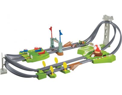 Mattel Hot Wheels Mario Kart dráha závodní okruh