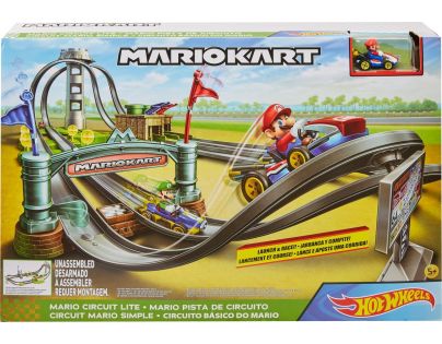 Mattel Hot Wheels Mario Kart Dvojitý závodní okruh