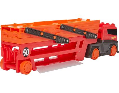 Mattel Hot Wheels Mega hauler - Poškozený obal