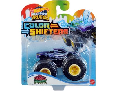 Mattel Hot Wheels Monster Trucks Color Shifters 9 cm Podium Crasher