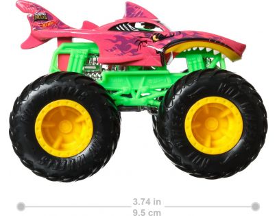 Mattel Hot Wheels Monster Trucks Color Shifters 9 cm Shark Wreak