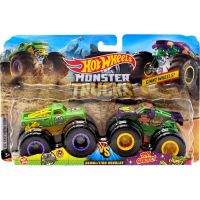 Mattel Hot Wheels Monster trucks demoliční duo A51 Pathol a Test Subject