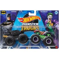 Mattel Hot Wheels Monster trucks demoliční duo Batman a The Joker