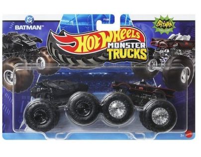 Mattel Hot Wheels Monster trucks demoliční duo Batman Mattel Hot Wheels Monster trucks demoliční duo Batman