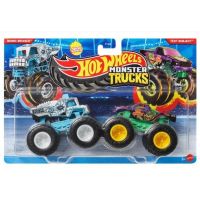 Mattel Hot Wheels Monster trucks demoliční duo Bionic Bruiser a Test subject