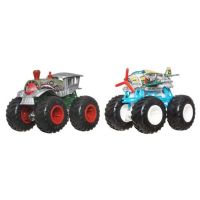 Mattel Hot Wheels Monster trucks demoliční duo Loko Punk a Airplane Mode 2