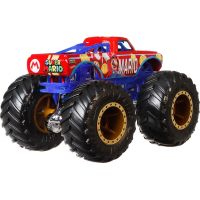 Mattel Hot Wheels Monster Trucks tematický truck 9 cm Super Mario 2