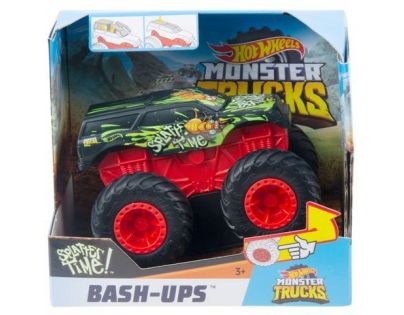 Mattel Hot Wheels monster trucks velká srážka Splatter Time