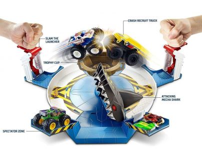 Mattel Hot Wheels Monster trucks žraločí útok