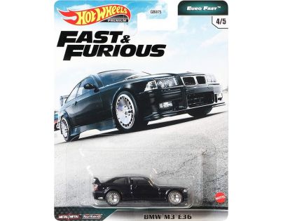 Mattel Hot Wheels prémiové auto Rychle a zběsile BMW M3 E36