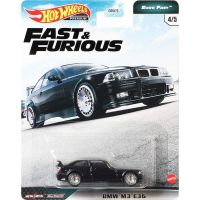 Mattel Hot Wheels prémiové auto Rychle a zběsile BMW M3 E36 2
