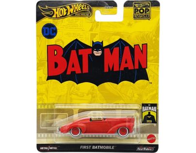 Mattel Hot Wheels prémiový angličák Pop Culture Bat-Man