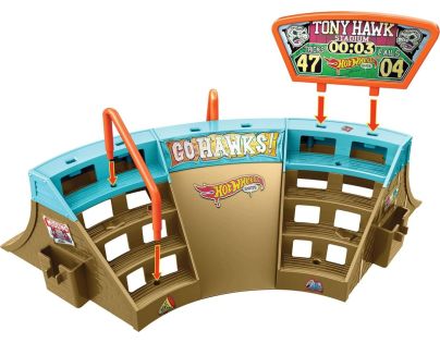 Mattel Hot Wheels Skates Fingerboard skatepark Herní set Stadium Skatepark - Poškozený obal
