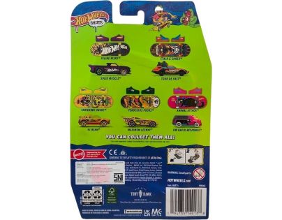 Mattel Hot Wheels Skates sběratelská kolekce fingerboard a boty Howlan and Rockster